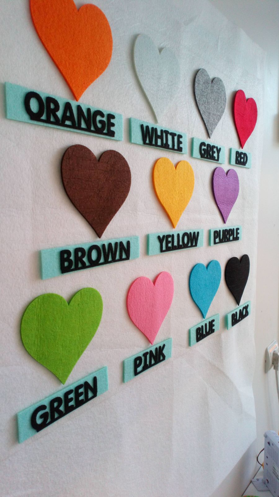 Renkler (Kalp temalı)