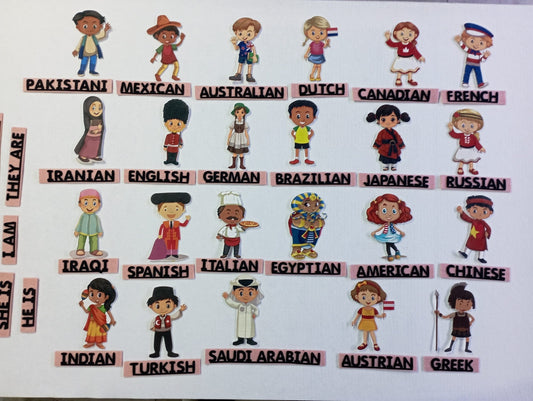 Özel Baskılı Milletler Seti