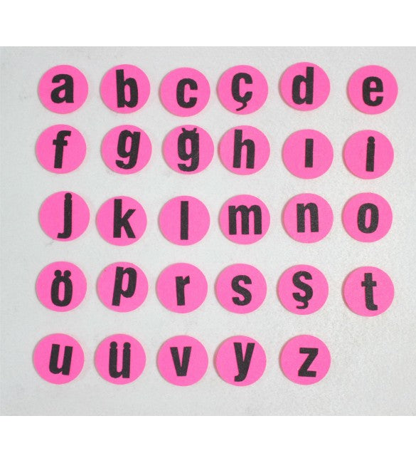 TÜRKÇE MANYETİK KÜÇÜK HARFLER