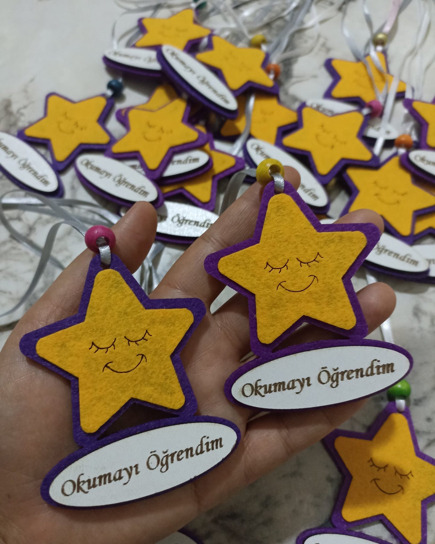 OKUMAYI ÖĞRENDİM KOLYESİ