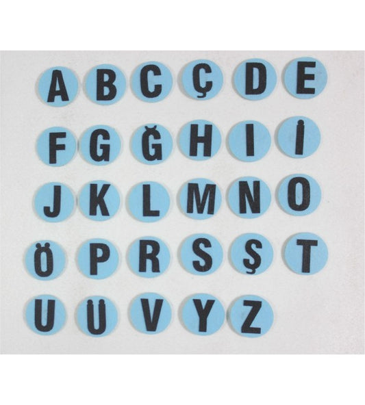 TÜRKÇE MANYETİK BÜYÜK HARFLER