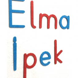 TEMEL DİK KÜÇÜK HARFLER (MIKNATISLI)