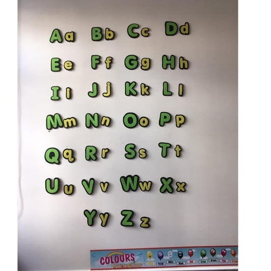 GÖLGELİ BÜYÜK VE KÜÇÜK ALFABE DUVAR PANOSU