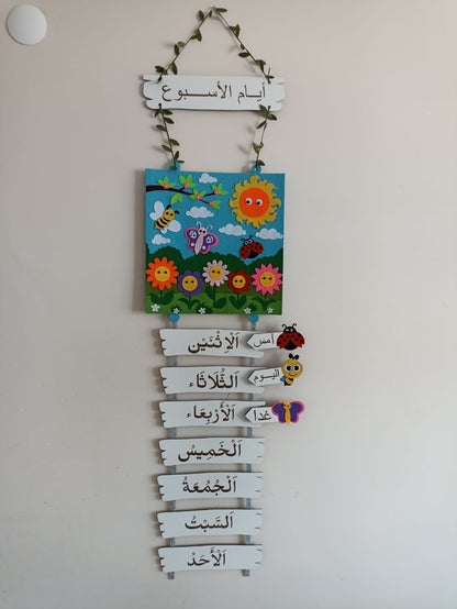 ARAPÇA GÜNLER DUVAR PANOSU