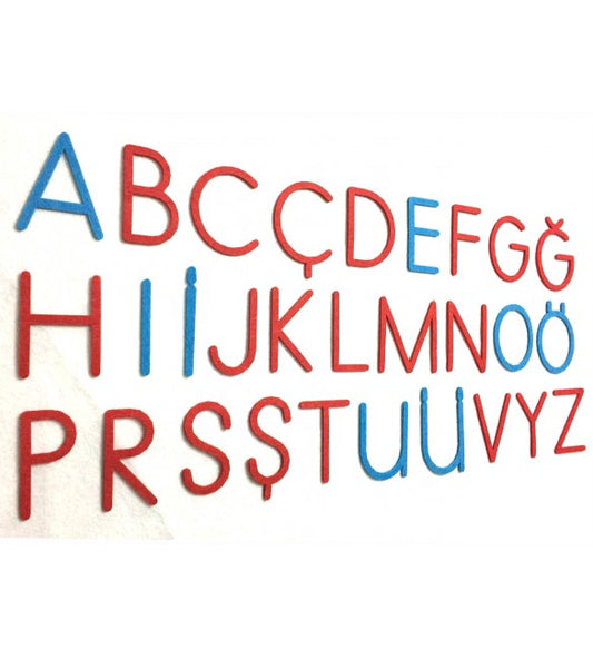 TEMEL DİK BÜYÜK HARFLER (MIKNATISLI)