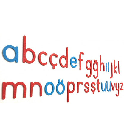 TEMEL DİK KÜÇÜK HARFLER (MIKNATISLI)
