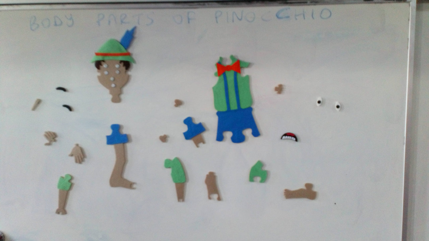 Body parts (Pinokyo temalı)