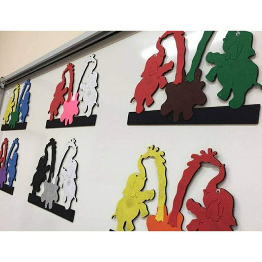 Renk karışımları (fil temalı)