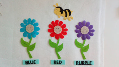 RENKLER (ARI VE ÇİÇEK TEMALI)