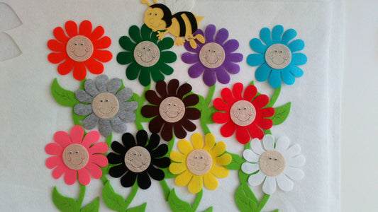 RENKLER (ARI VE ÇİÇEK TEMALI)