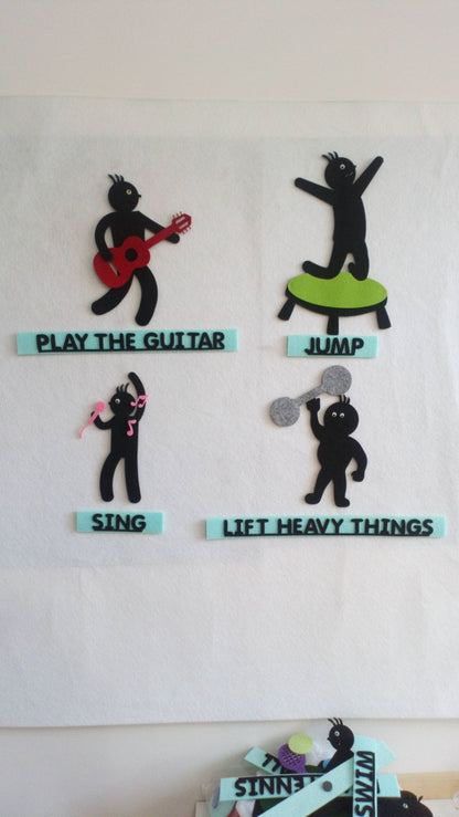 THE ADJECTIVES AND THE ABILITY (can/ can’t ve şirinler temalı sıfatlar )