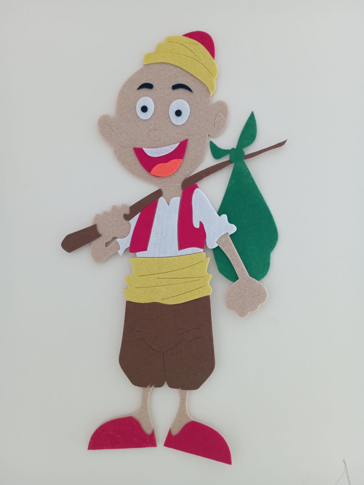 Keloğlan duvar figürü