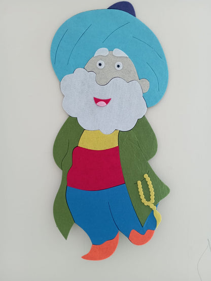 Nasreddin hoca duvar figürü