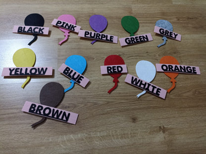 Balon temalı renkler