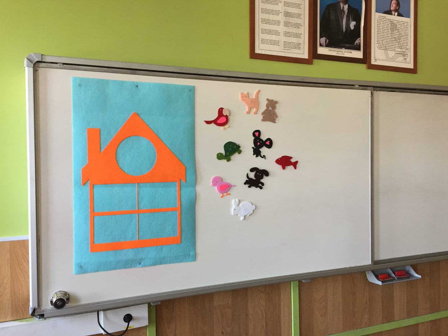 EV TEMALI ZEMİN VE EVCİL HAYVANLAR