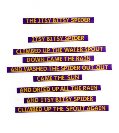 ITSY BITSY SPIDER ŞARKI SETİ