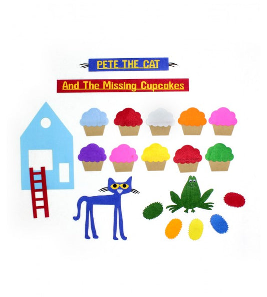 PETE THE CAT AND THE MISSING CUPCAKES