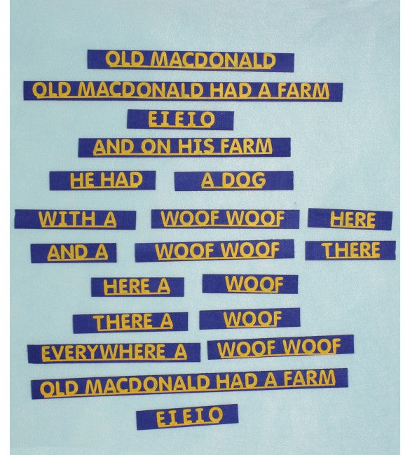 OLD MACDONALD ŞARKI SETİ