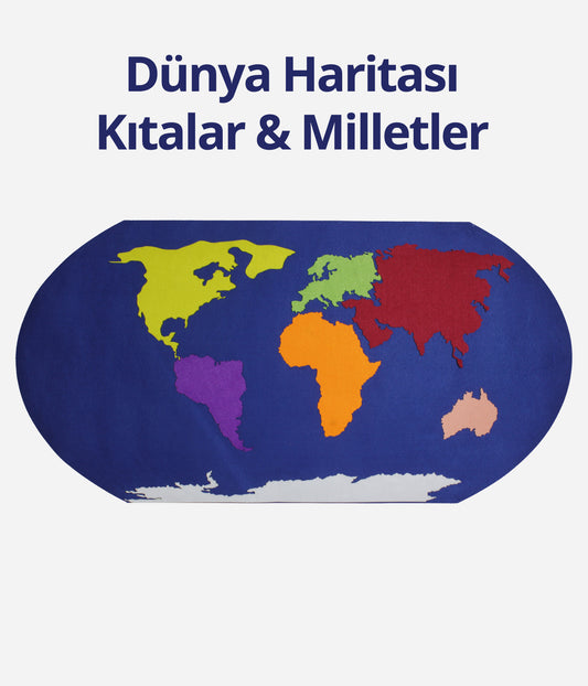 Dünya haritası seti