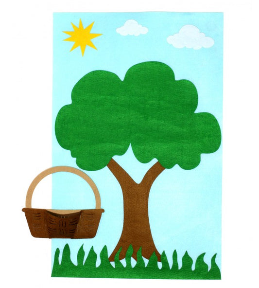 MEYVE AĞACI TEMALI ZEMİN