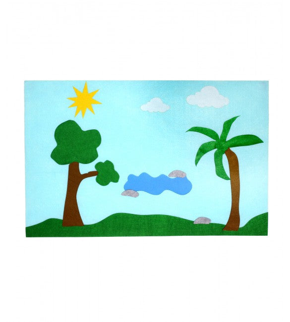 VAHŞİ YAŞAM TEMALI ZEMİN